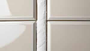 Grout for kitchen tiles